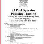 PA Pest Class Flyer Jan 2016